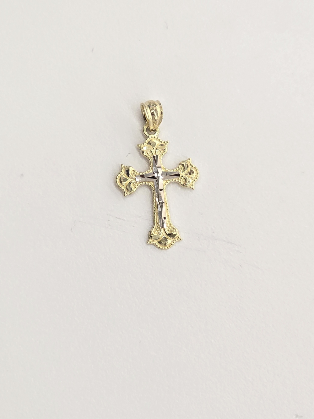 10kt Real Gold Cross Pendant
